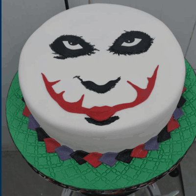 Joker Personalized Edible Cake topper — Ediblektoppers
